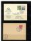 Image #2 of auction lot #594: Three covers and one card. Two 1st days and two with show cancels. Som...