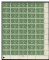 Image #1 of auction lot #1267: (QE1a-QE3a) 1940 issues in full sheets of 50, couple of perf separatio...