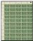 Image #3 of auction lot #1267: (QE1a-QE3a) 1940 issues in full sheets of 50, couple of perf separatio...