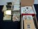 Image #3 of auction lot #231: Three cartons filled with stamps in glassines, in envelopes you cant ...