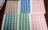 Image #3 of auction lot #1157: United States mainly stamp sheet accumulation from the 1940s to 1960s ...