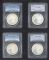 Image #2 of auction lot #1085: United States four PCGS slabbed Morgan silver dollars all MS64 consist...