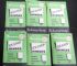 Image #3 of auction lot #1001: Thirty-nine 1000 Dennison green package stamp hinges in their original...