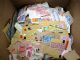 Image #1 of auction lot #73: Large box filled with on and off paper (10 pounds+ net) all from the 1...
