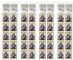 Image #1 of auction lot #1365: (B664a) x4 booklet panes in full sheet imperf NH VF...