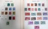 Image #2 of auction lot #380: Collection of several hundred different mounted on Schaubek pages to 1...