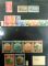 Image #1 of auction lot #436: Four pages of medium to better stamps. Mostly mint which includes a Va...