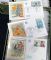 Image #2 of auction lot #592: Well organized collection of over 1600 silk FDC generally covering mid...