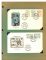 Image #1 of auction lot #614: Over 170 Faroe Islands First Day covers in a pair of 3-ring binders.  ...