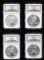 Image #1 of auction lot #1010: United States twenty different American Eagle .999 one ounce silver co...
