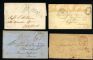 Image #3 of auction lot #552: United States cross border assortment from the 1850s. Involves nine ...