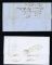 Image #2 of auction lot #565: Puerto Rico two stampless folded letter covers 1860-1869 both having t...