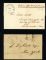 Image #1 of auction lot #476: Four United States Florida stampless covers canceled in St. Joseph, Mo...
