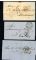 Image #1 of auction lot #643: Three stampless covers consisting of two mailed from Mexico; Campeche ...
