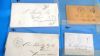 Image #4 of auction lot #526: United States stampless covers holding from the 1830s-1850s in a small...