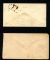 Image #2 of auction lot #555: Confederate States two stampless covers one cancelled in Middleburg, V...