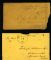Image #3 of auction lot #561: Confederate States group of eight mainly stampless covers incorporates...
