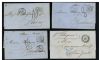 Image #3 of auction lot #593: Transatlantic stampless cover selection from 1859 to the 1870s mailed ...