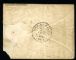 Image #2 of auction lot #1286: (6a x2, 9b) two or three margin copies used on a small cover piece wit...