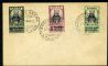 Image #1 of auction lot #613: (C18-20) Complete set on FDC canceled on March 20, 1947....
