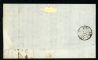 Image #2 of auction lot #615: France folded cover having its original letter canceled in Marseille S...