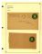 Image #2 of auction lot #497: Postal stationary in three 3-ring binders. Includes entries and postal...