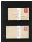 Image #3 of auction lot #497: Postal stationary in three 3-ring binders. Includes entries and postal...