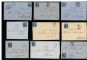 Image #1 of auction lot #632: Greece folded letter accumulation from 1865-1873 consisting of twenty ...