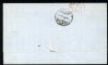 Image #2 of auction lot #651: Switzerland cover canceled in St. Gallen on 3. XI.1869 having a Scott ...