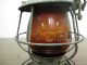Image #2 of auction lot #1045: OFFICE PICKUP ONLY Attractive I.C.R.R. hand lantern with amber globe, ...
