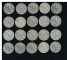 Image #4 of auction lot #1009: United States two rolls (forty coins) of Peace Silver Dollars consisti...