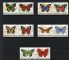 Image #1 of auction lot #1214: (611-615) Butterflies NH VF set...