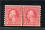 Image #1 of auction lot #1143: (413) vertical perf 8  coil line pair VF...