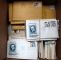 Image #3 of auction lot #539: Five boxes of US FDC from the 70s to 90s. Moderate duplication, with...