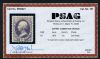Image #2 of auction lot #1155: (151) 12 cent Clay og with PSAG cert. F-VF...