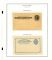 Image #3 of auction lot #27: US Cut square, postal stationery and postal card collection, including...