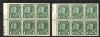 Image #1 of auction lot #1324: (163c) x2 one with PLATE in margin and one with NO 4 in margin NH ...