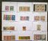 Image #2 of auction lot #243: Over 120 singles, sets and partial sets on 102 sales cards, never offe...