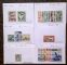 Image #4 of auction lot #243: Over 120 singles, sets and partial sets on 102 sales cards, never offe...