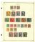 Image #3 of auction lot #278: Over one hundred seventy stamps mounted on eight pages with issues to ...