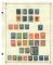Image #3 of auction lot #265: Over a thousand stamps mounted on thirty-four pages with issues to the...