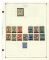 Image #4 of auction lot #259: Mounted collection of over four hundred stamps on nineteen pages with ...