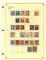 Image #3 of auction lot #235: Ten one or two pages 19th Century mounted collections on attractive ho...