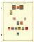 Image #1 of auction lot #282: One hundred stamps mounted on five pages to the 1950s. A clean group t...