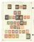 Image #2 of auction lot #336: Four hundred stamps mounted on twelve quadrille pages. Includes a stro...