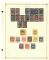Image #2 of auction lot #280: Forty-three stamps mounted on two pages to 1920. Some scarcer items fo...