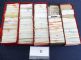 Image #1 of auction lot #164: Arranged on 102 size sales cards or in glassines filling five red boxe...