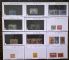Image #2 of auction lot #18: About 140 singles, sets and partial sets on 102 sales cards, never off...
