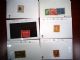 Image #4 of auction lot #26: Small red box filled with a tidy group of U.S. stamps on sales cards. ...