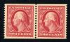 Image #1 of auction lot #1167: (353) pair og with PF cert. XF...
